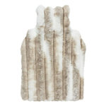 ATMOSPHERA Bouillotte Imitation Fourrure  Bicolore  2L Naturel