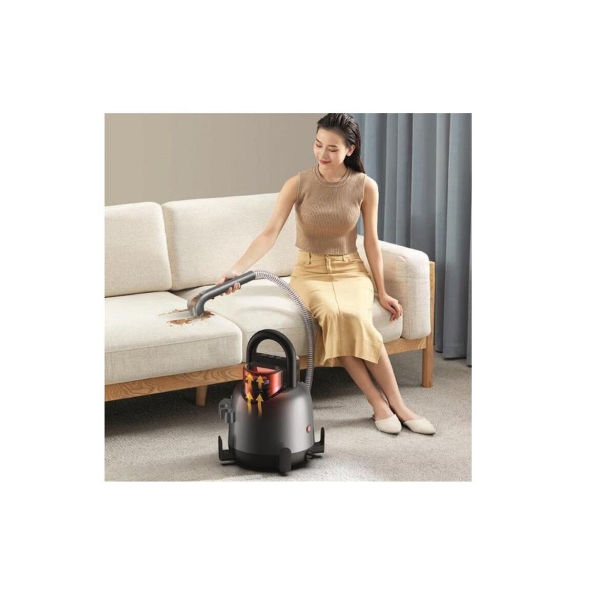 e.ziclean Nettoyeur vapeur traîneau 850w - REMOVERW4HOT