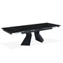 Voir la diapositive 3 : Paris Prix Table à Manger Extensible  Lynda  180-260cm Noir