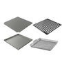Voir la diapositive 1 : Weber Ensemble 4 accessoires Weber Crafted (plancha, pierre pizza, panier légume et grille de saisie)