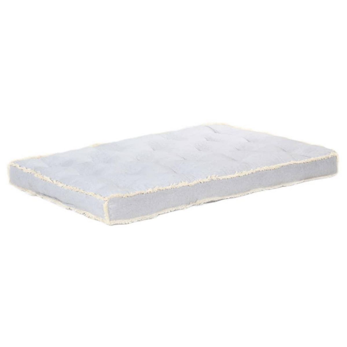 VIDAXL Coussin de canape palette Gris 120x80x10 cm