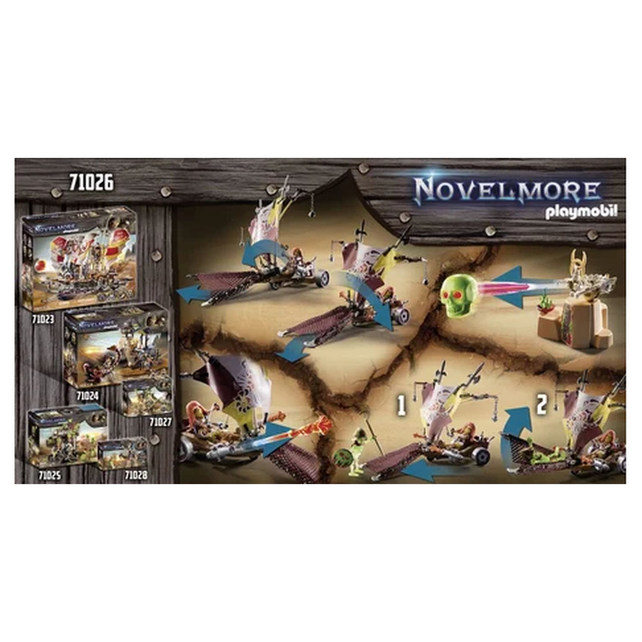 Voir la diapositive 5 : PLAYMOBIL 71026 - Sal'ahari Sands - Bolide des sables