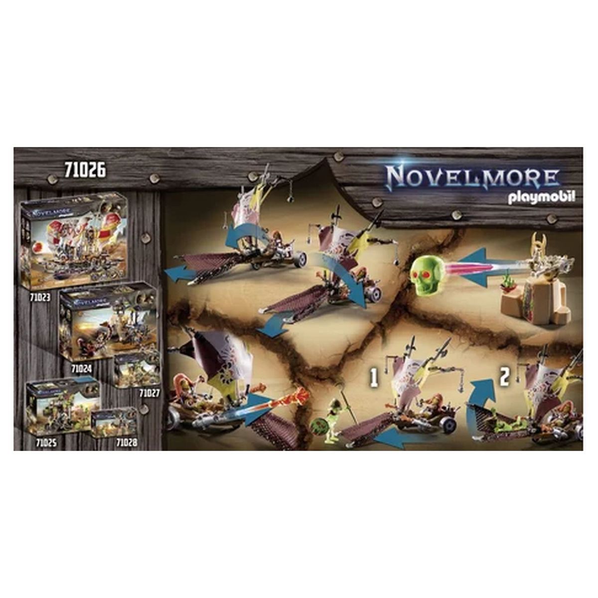 PLAYMOBIL 71026 - Sal'ahari Sands - Bolide des sables