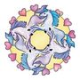 Voir la diapositive 6 : RAVENSBURGER Mini mandalas classiques 18 pièces