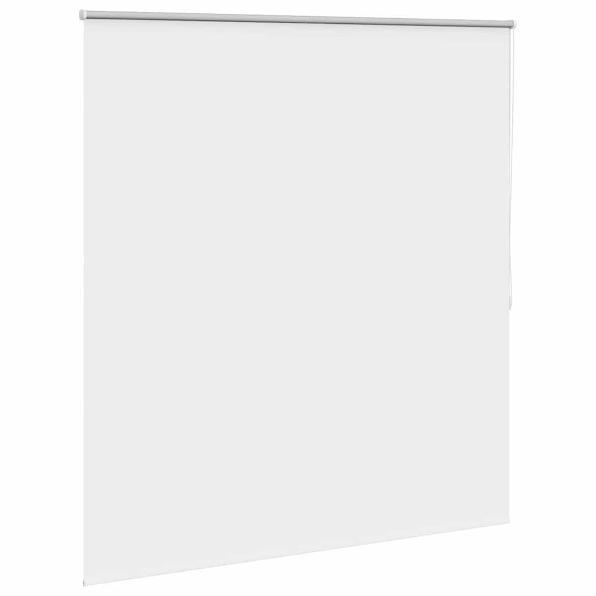 Voir la diapositive 3 : VIDAXL Store enrouleur occultant 144,4 x 175 cm, largeur du tissu 140 cm, blanc