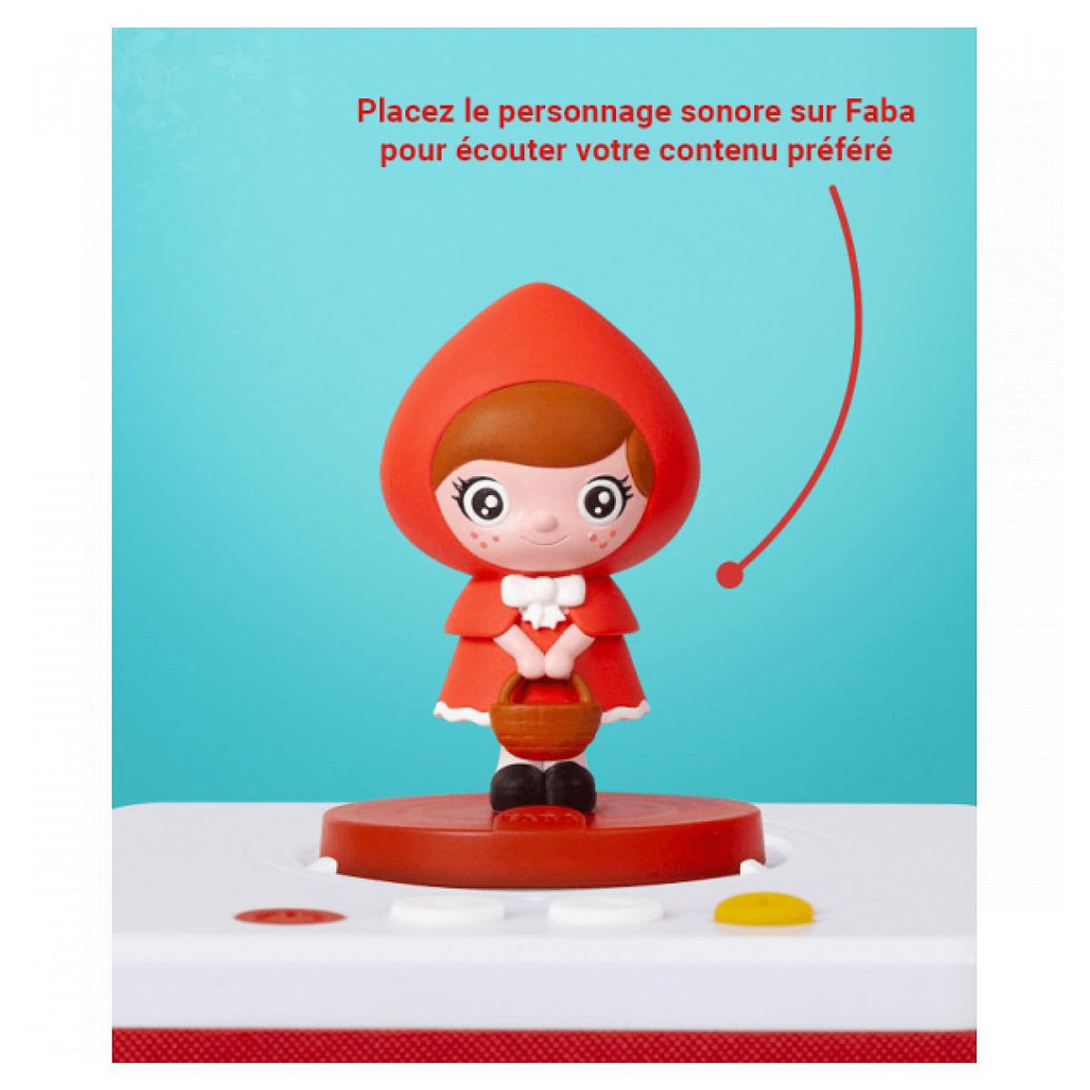 FABA Le petit chaperon rouge, 2 histoires a ecouter