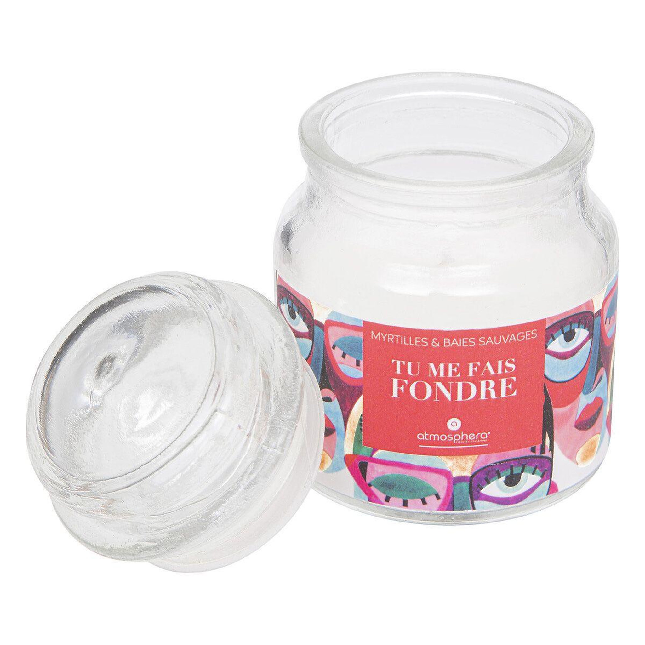 Voir la diapositive 2 : ATMOSPHERA Bougie parfumée  jomy  70g myrtilles & baies