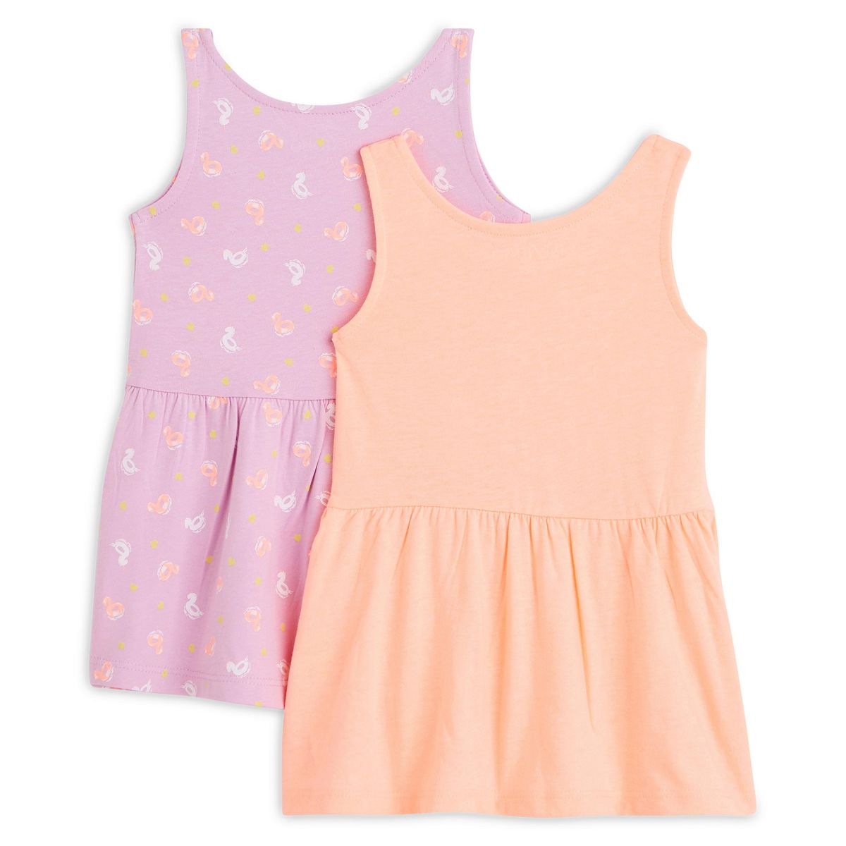 IN EXTENSO Lot de 2 robes bébé fille