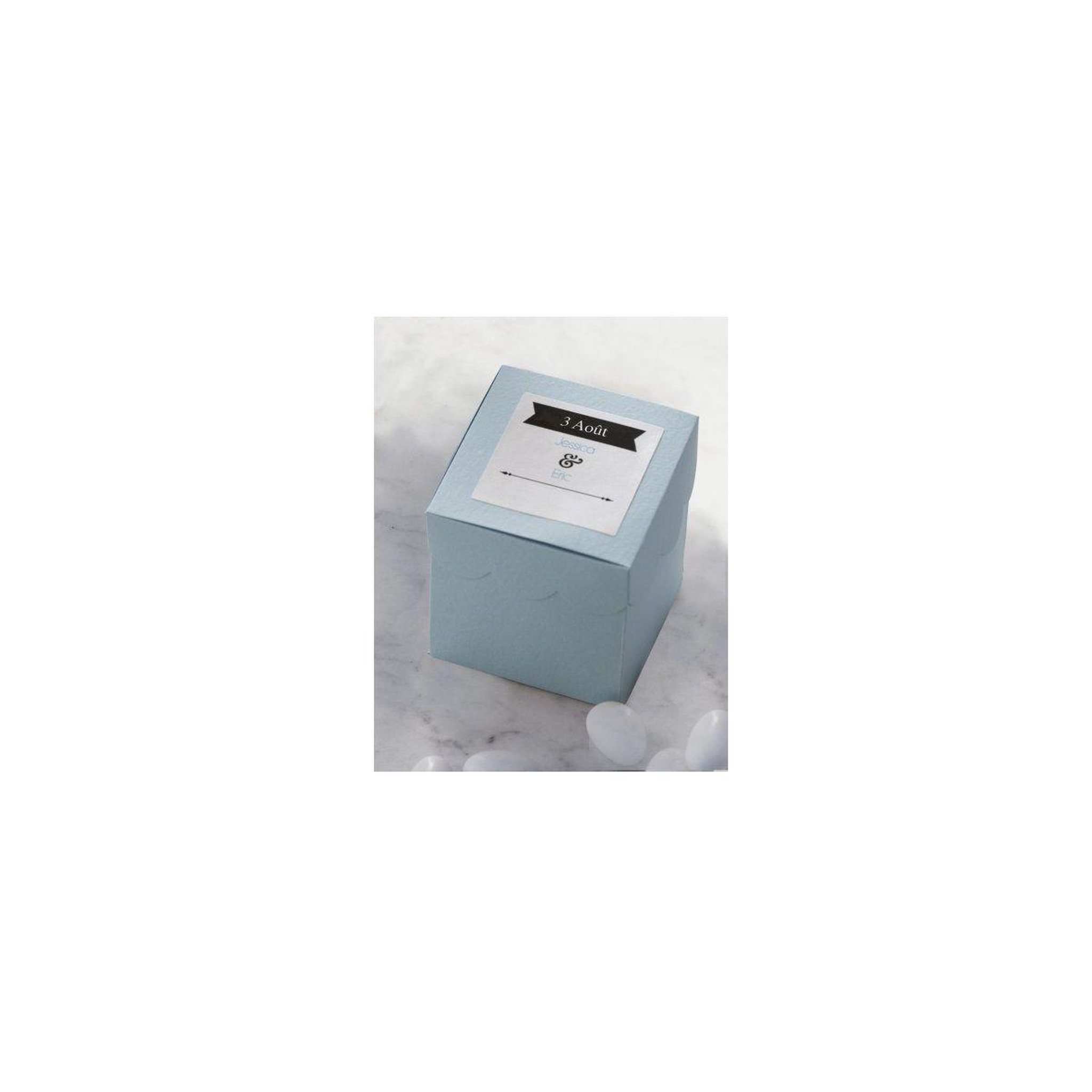 Voir la diapositive 3 : AVERY Papier créatif 8 Autocollants blanc brillant