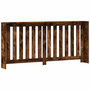 Voir la diapositive 5 : VIDAXL Cache-radiateur chene fume 175x20x82 cm bois d'ingenierie