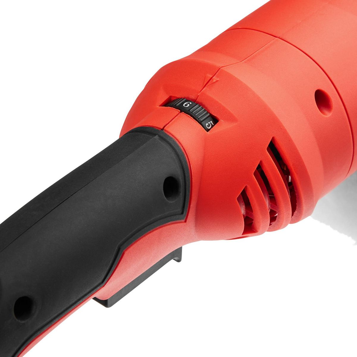 tectake Lustreuse polisseuse rotative avec 25 accessoires 1400 W rouge