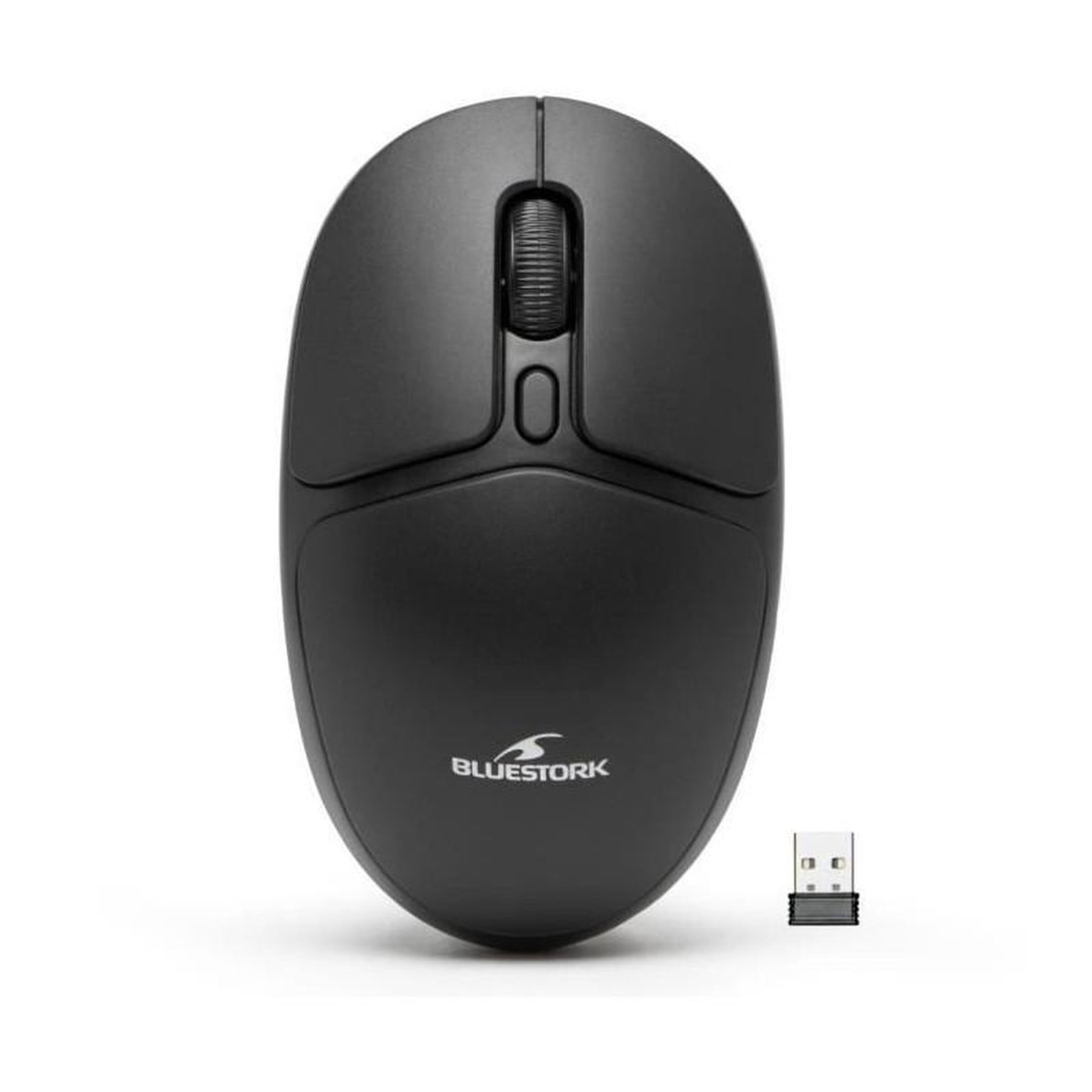 BLUESTORK Souris Sans Fil - BLUESTORK - Office 25 - PC/MAC - Noir - Connexion 2.4 GHz - Autonomie Longue Durée