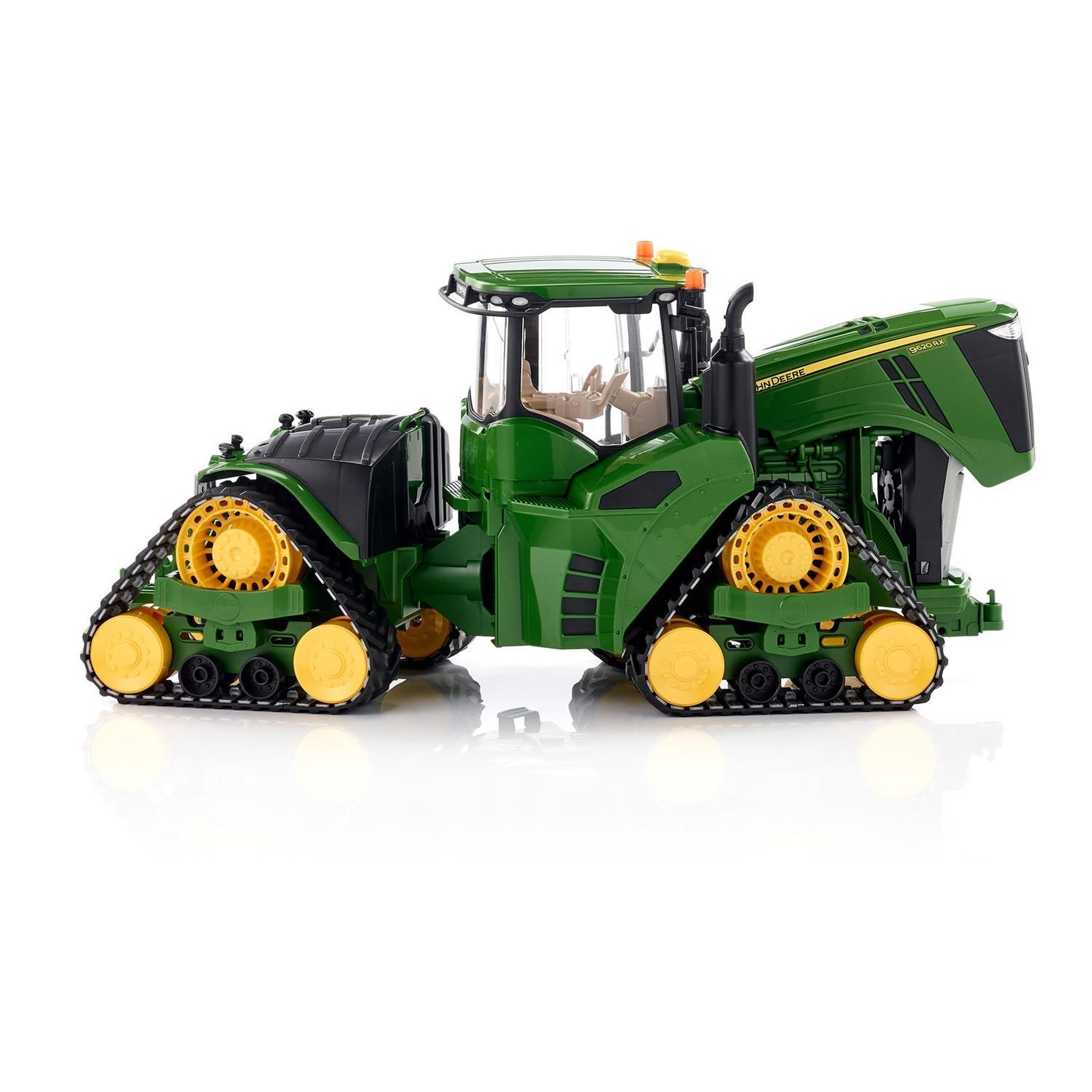 Voir la diapositive 2 : Bruder Tracteur John Deere 9620RX sur chenilles
