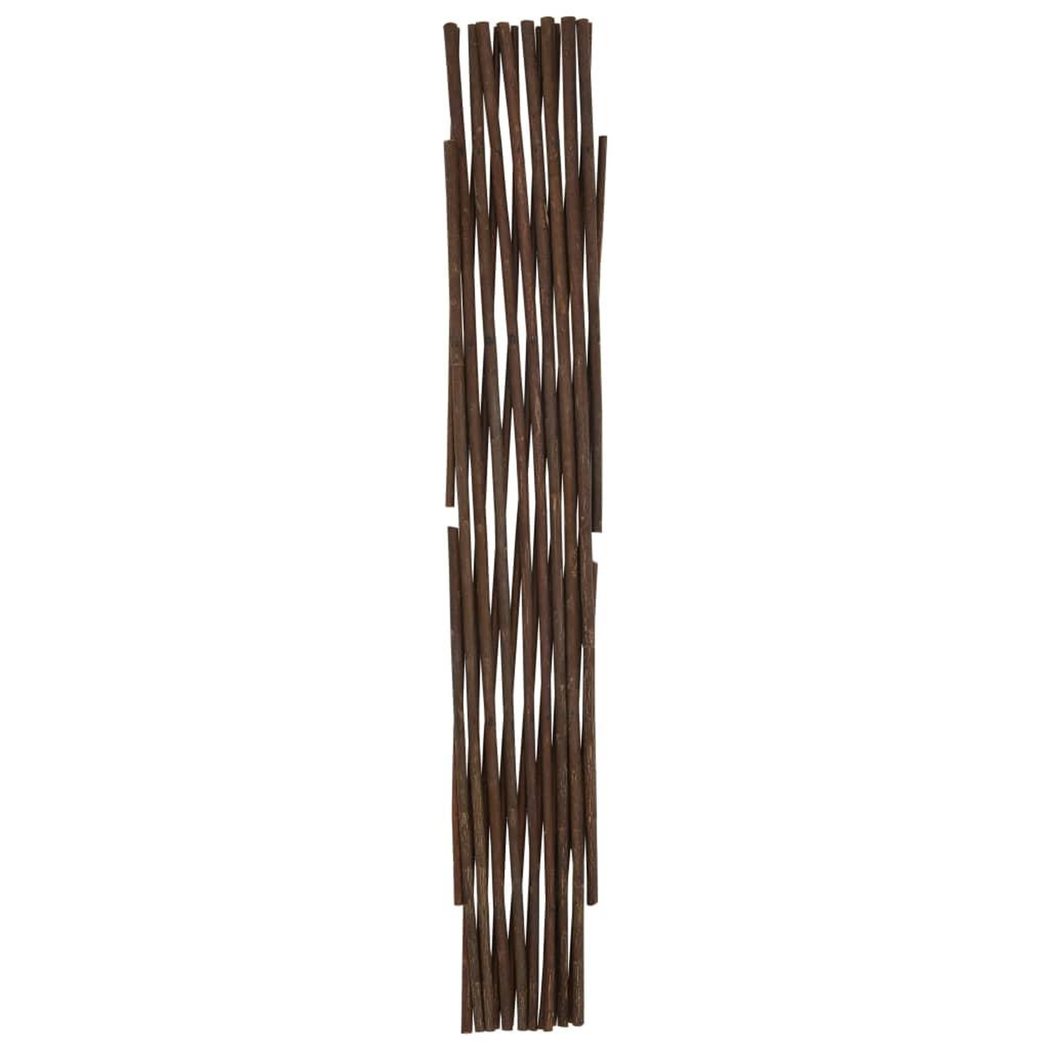 Voir la diapositive 5 : VIDAXL Cloture en treillis de saule 5 pcs 180x60 cm