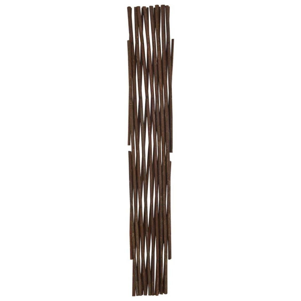 VIDAXL Cloture en treillis de saule 5 pcs 180x60 cm