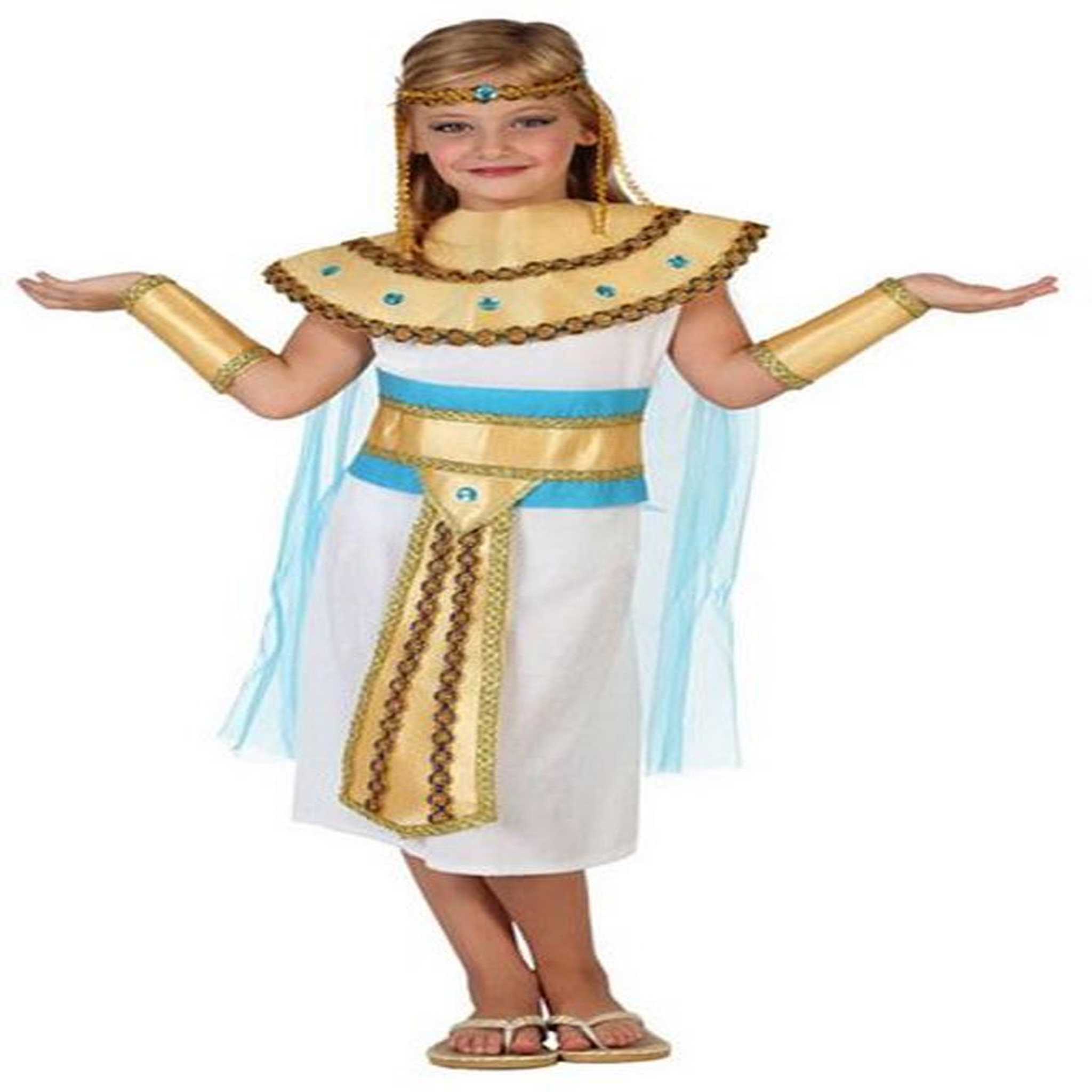 ATOSA Déguisement de Nefertiti - Fille - 7/9 ans (122 à 134 cm)