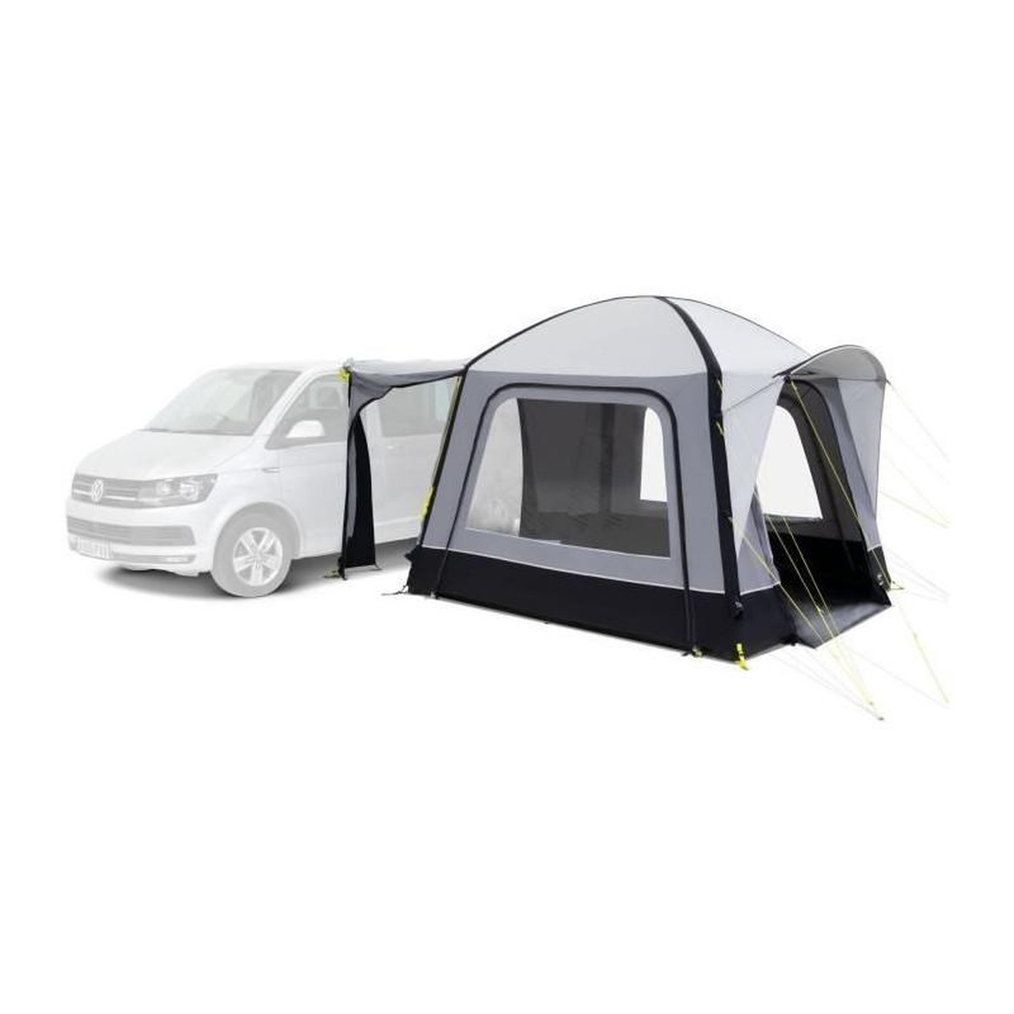 Voir la diapositive 1 : KAMPA Auvent indépendant - KAMPA - Cross Air TC - Tissu polycoton, Air Frame, tapis de sol, stores occultants, panneau moustiquaire