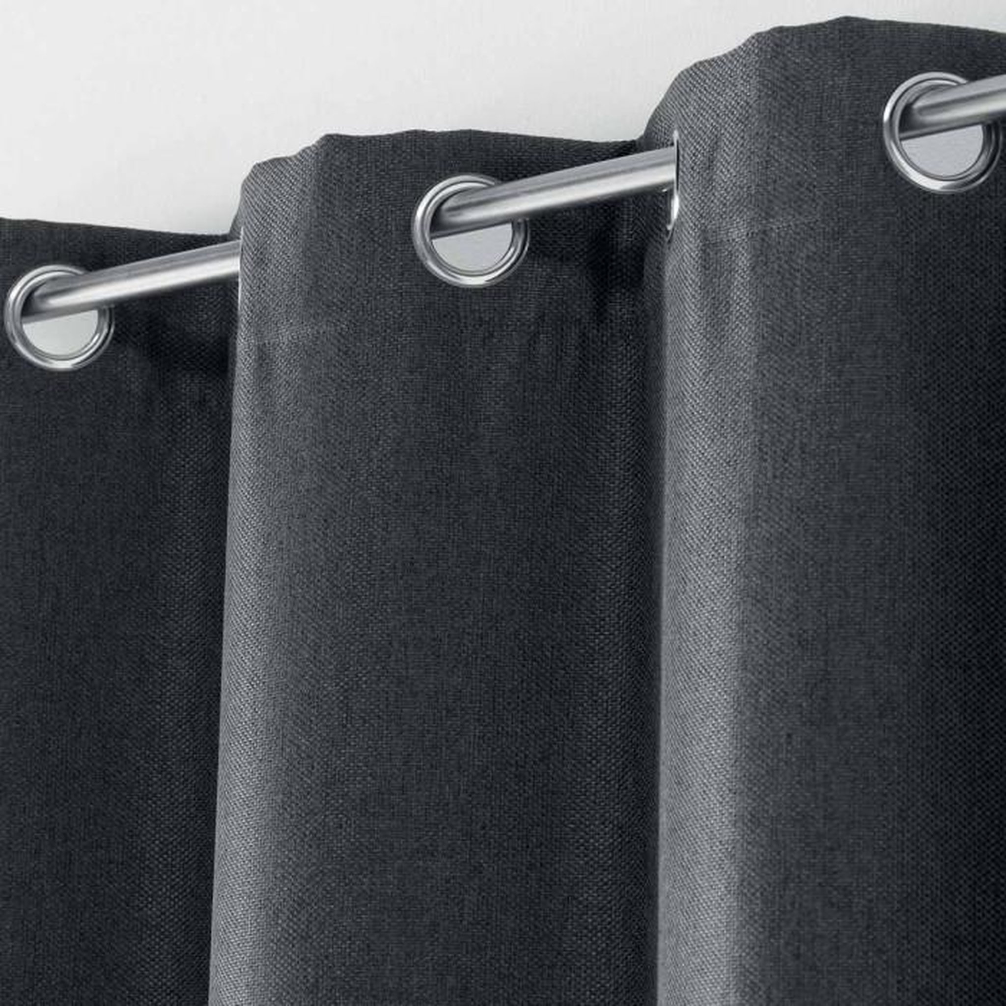 Voir la diapositive 2 : Paris Prix Rideau Occultant  Tramina  135x240cm Anthracite