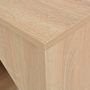 Voir la diapositive 4 : VIDAXL Table de bar avec armoire Chene 115x59x200 cm