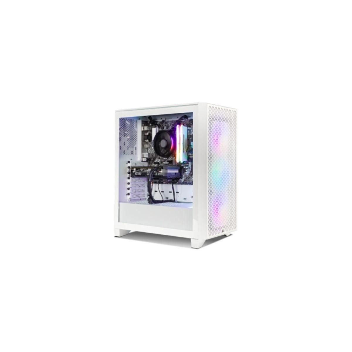 Corsair PC Gamer iCUE AMD 4060v2 White