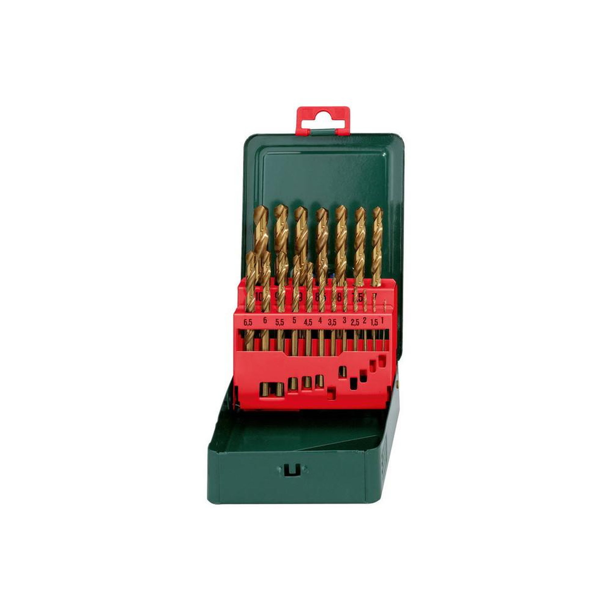 METABO SAS Coffret de 19 forets à métaux en acier rapide HSS-TIN SP