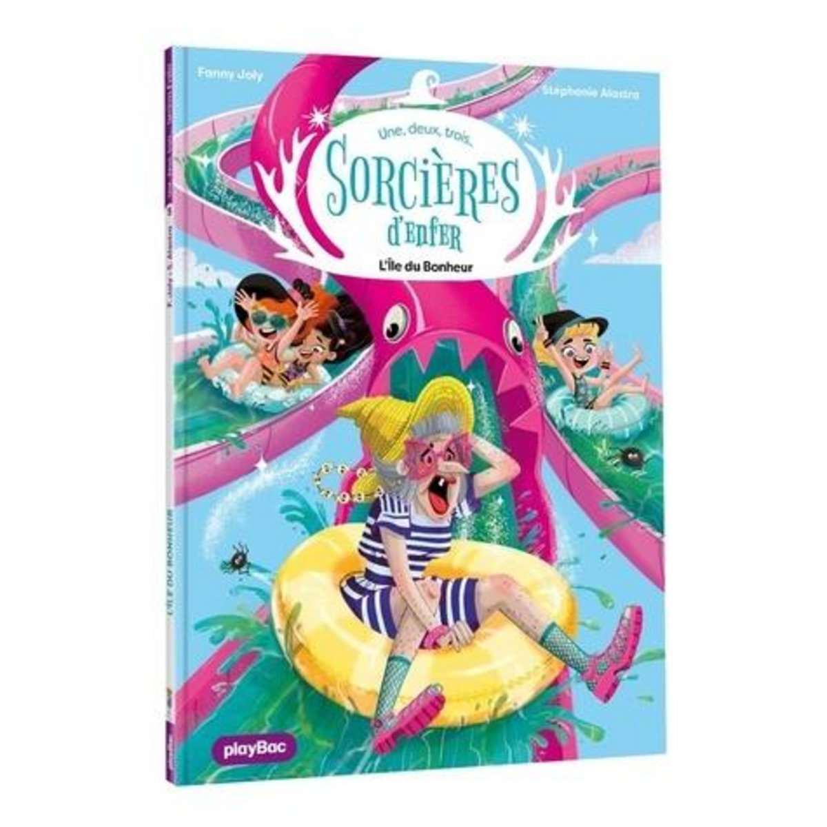 1,2,3... SORCIERES D'ENFER ! TOME 5 : L'ILE DU BONHEUR, Joly Fanny