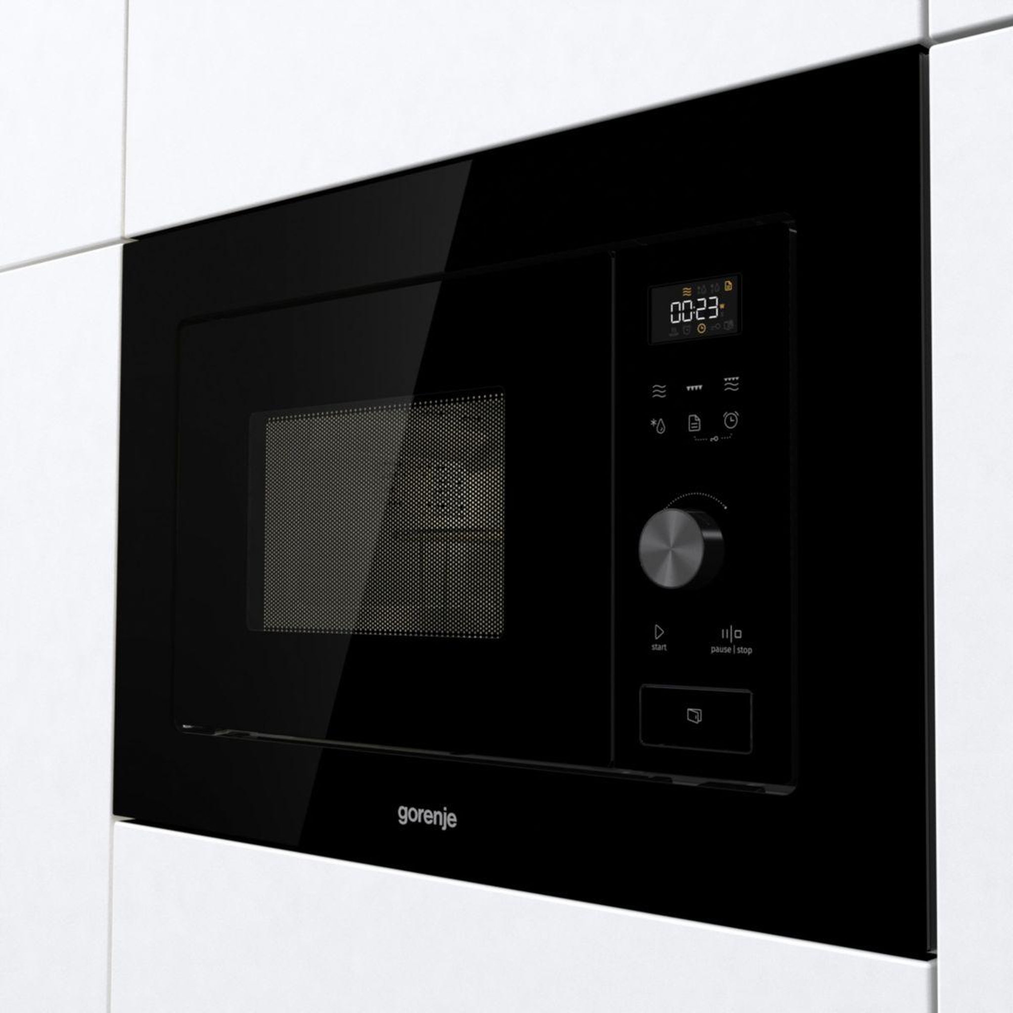Voir la diapositive 3 : GORENJE Micro ondes grill encastrable bm201ag1bg