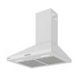 Voir la diapositive 3 : BRANDT Hotte murale décorative 60cm 624m3/h blanc - BHP4612W