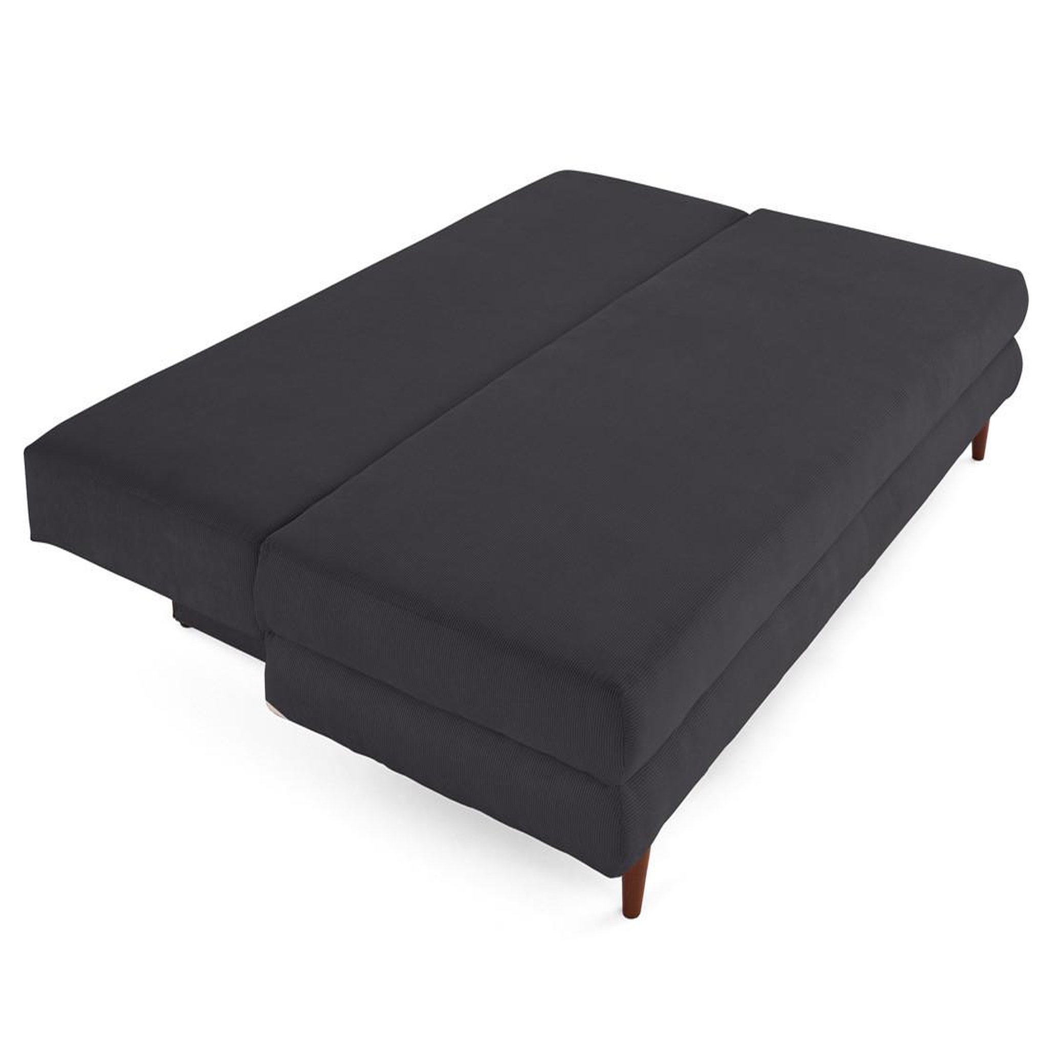 Voir la diapositive 2 : BEST MOBILIER Wonder - canapé 3 places convertible avec coffre en velours côtelé