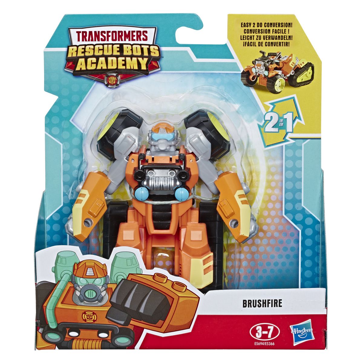 HASBRO Robot secouriste transformable 12 cm - Transformers Rescue Bots Academy