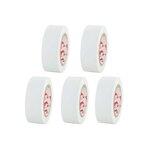 Scapa Lot de 5 rubans adhésifs électriques SCAPA - PVC - Blanc - 15mm - 2702BL-15