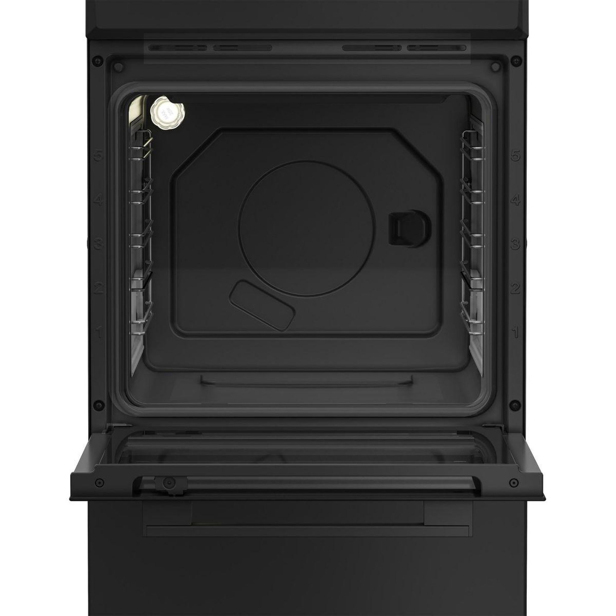 Voir la diapositive 2 : Indesit Cuisinière vitrocéramique I5V3PCB