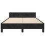 Voir la diapositive 5 : VIDAXL Cadre de lit sans matelas noir 120x200 cm velours