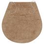 Voir la diapositive 4 : VIDAXL Jeu de tapis de salle de bain 3 pcs Tissu Beige