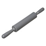 FIVE Rouleau à Pâtisserie Silicone  Silitop  46cm Gris