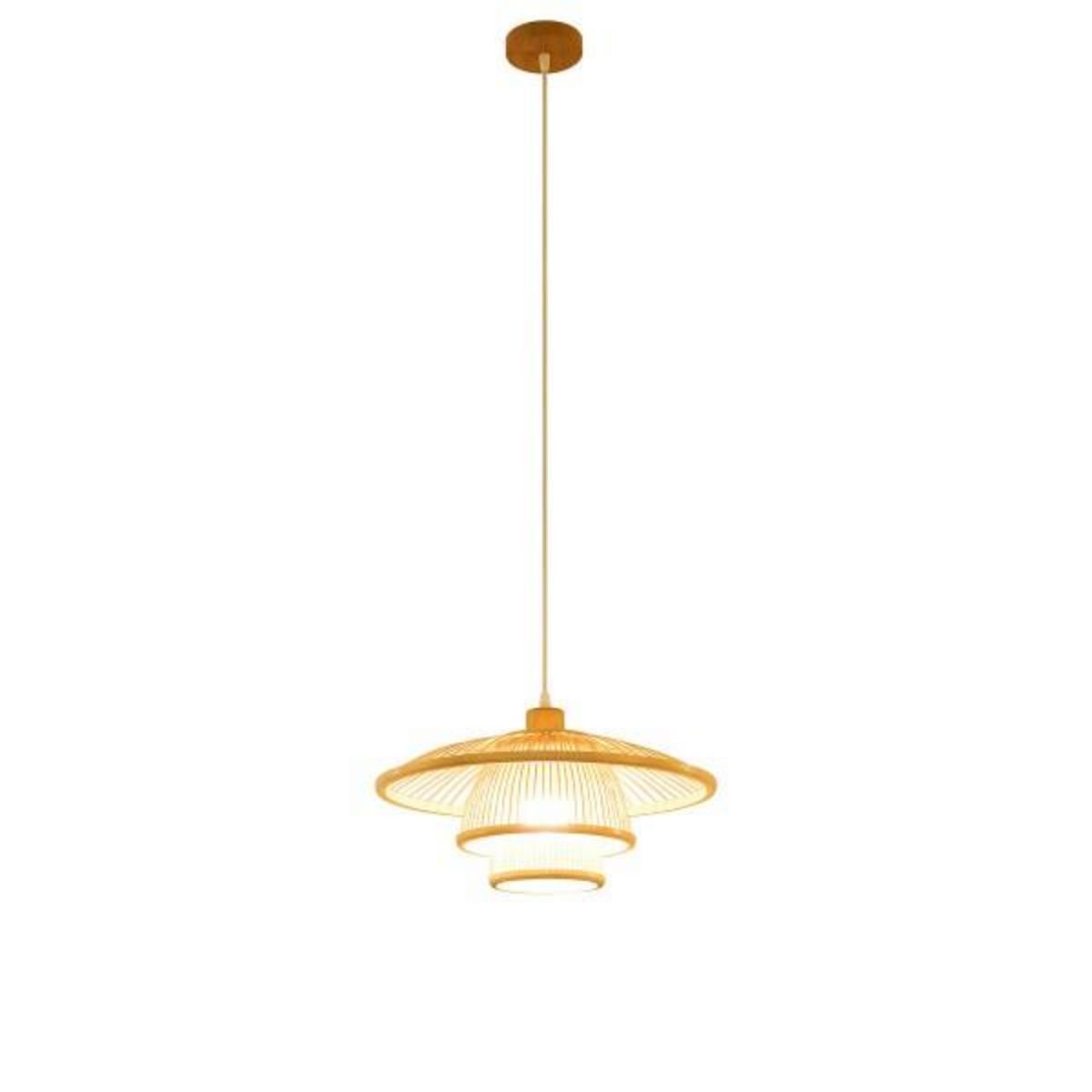 MARKET24 Suspension DKD Home Decor Bambou (40 x 40 x 17 cm)