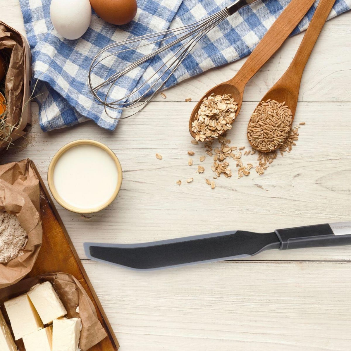 Fackelmann Ensemble de 2 Spatules Thermomix extra longue 33 cm Fackelmann