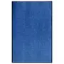 VIDAXL Paillasson lavable Bleu 120x180 cm