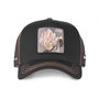 Voir la diapositive 2 : CAPSLAB Casquette trucker avec filet Dragon Ball Super Black Goku