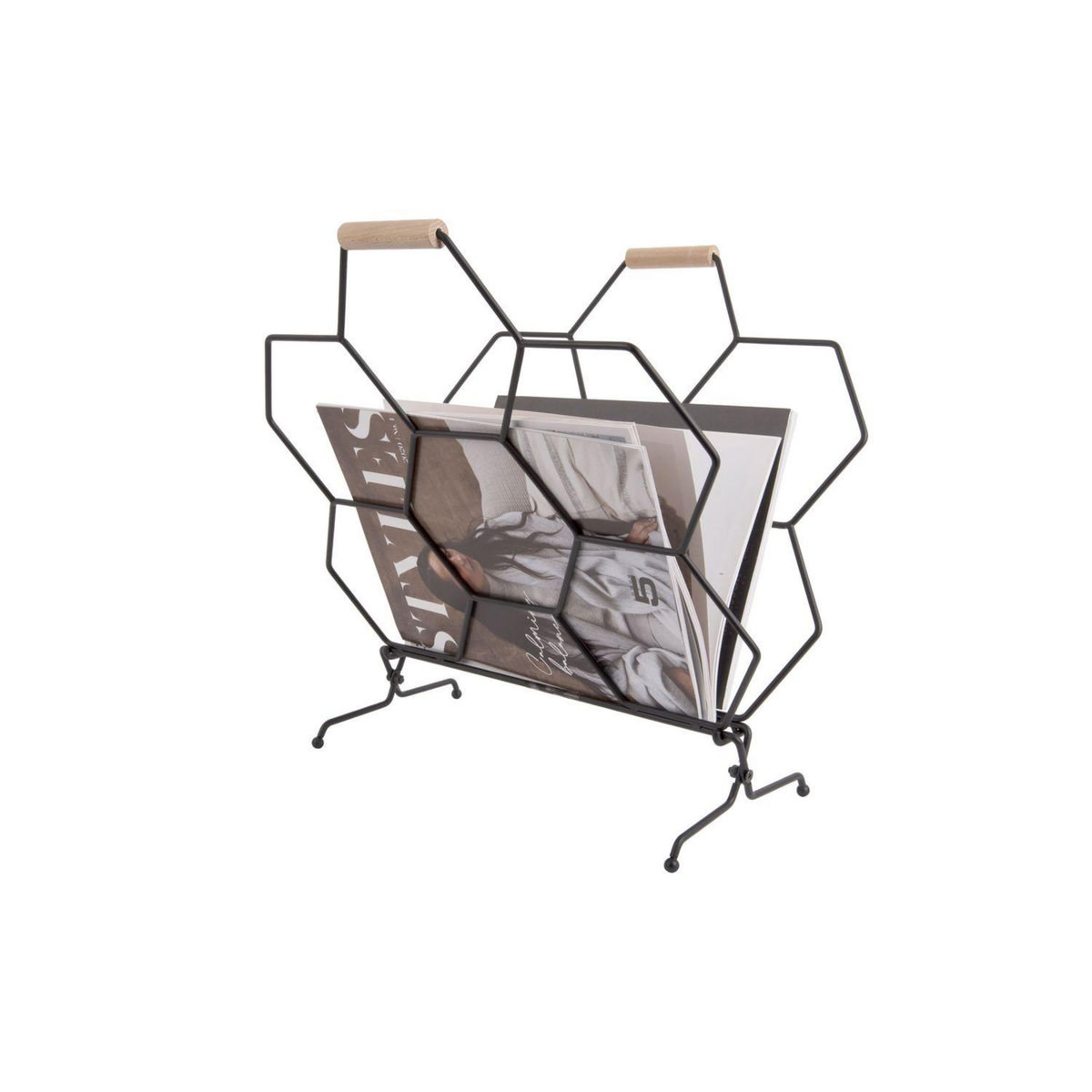 PRESENT TIME Porte-revues Nid d'Abeille