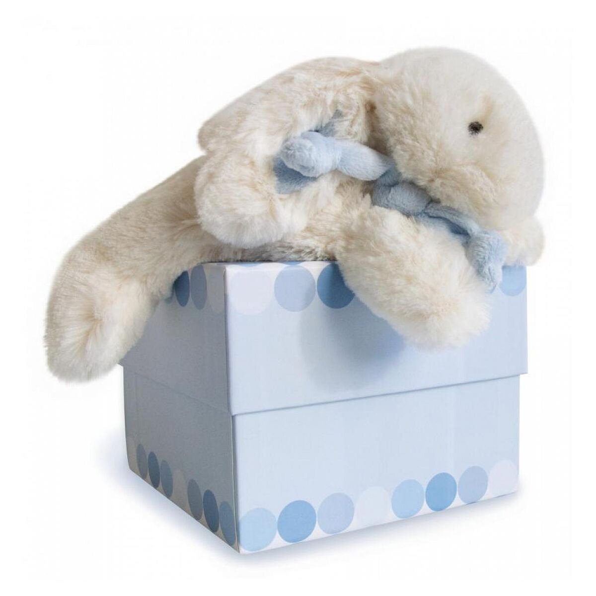 DOUDOU ET COMPAGNIE PELUCHE LAPIN BONBON BLEU DOUDOU CIE