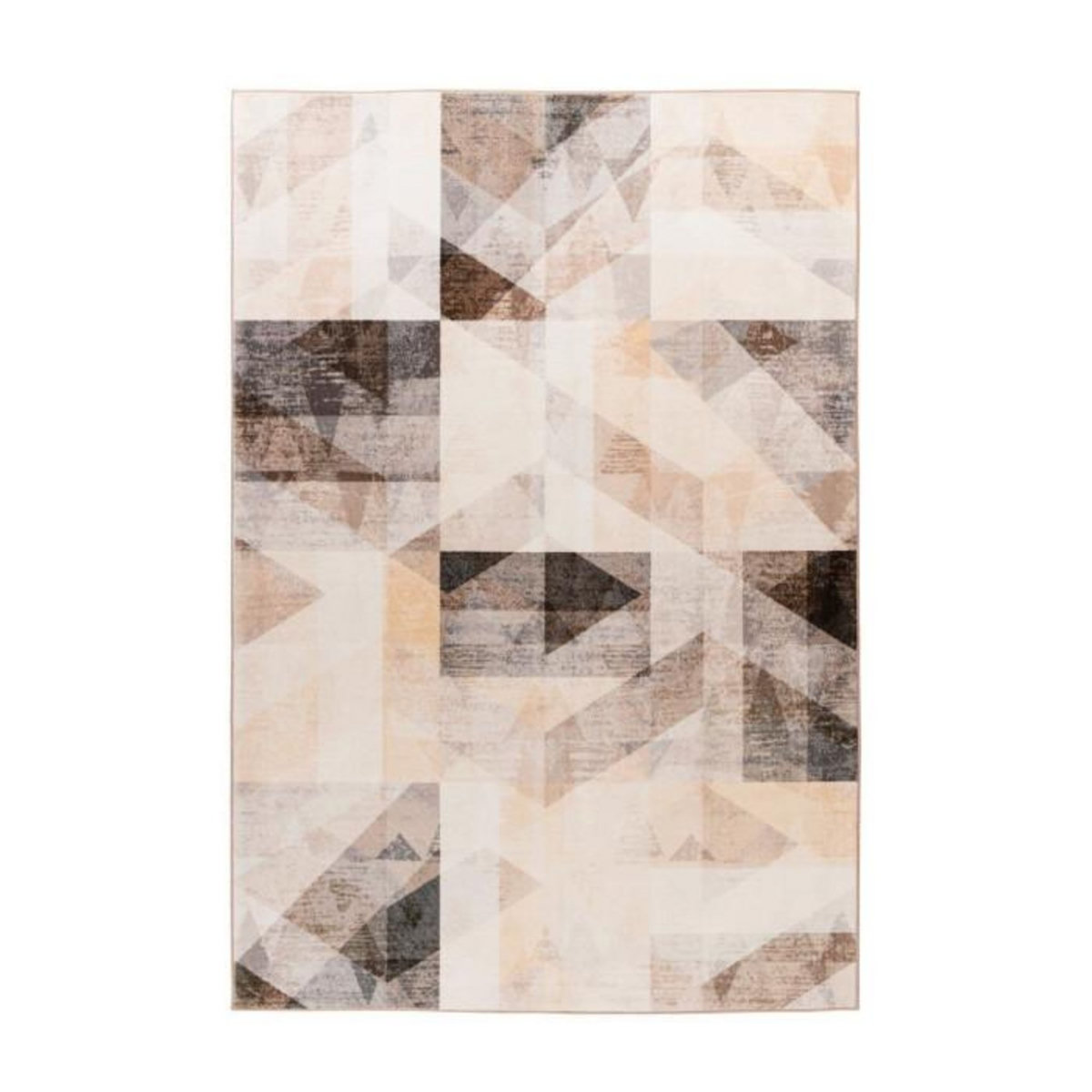 Paris Prix Tapis Tissé Vintage  Saphira  Gris & Beige
