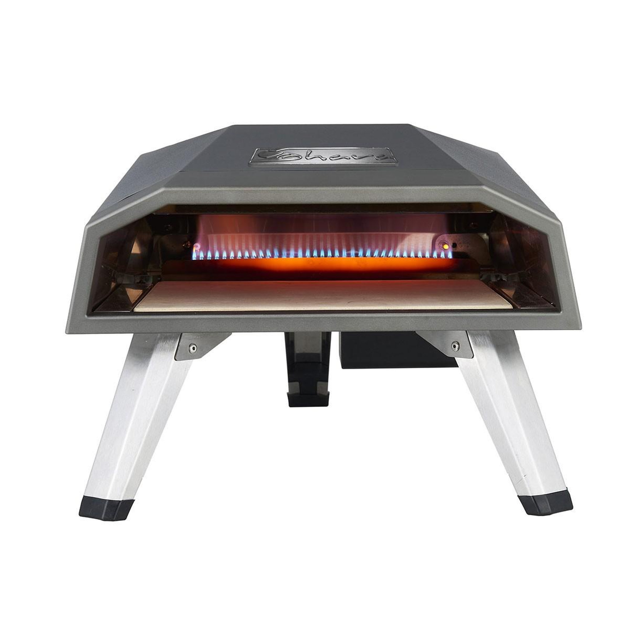 Voir la diapositive 2 : SAHARA Four à pizza à gaz 4400W Ø 30cm + Pelle à pizza SAHARA