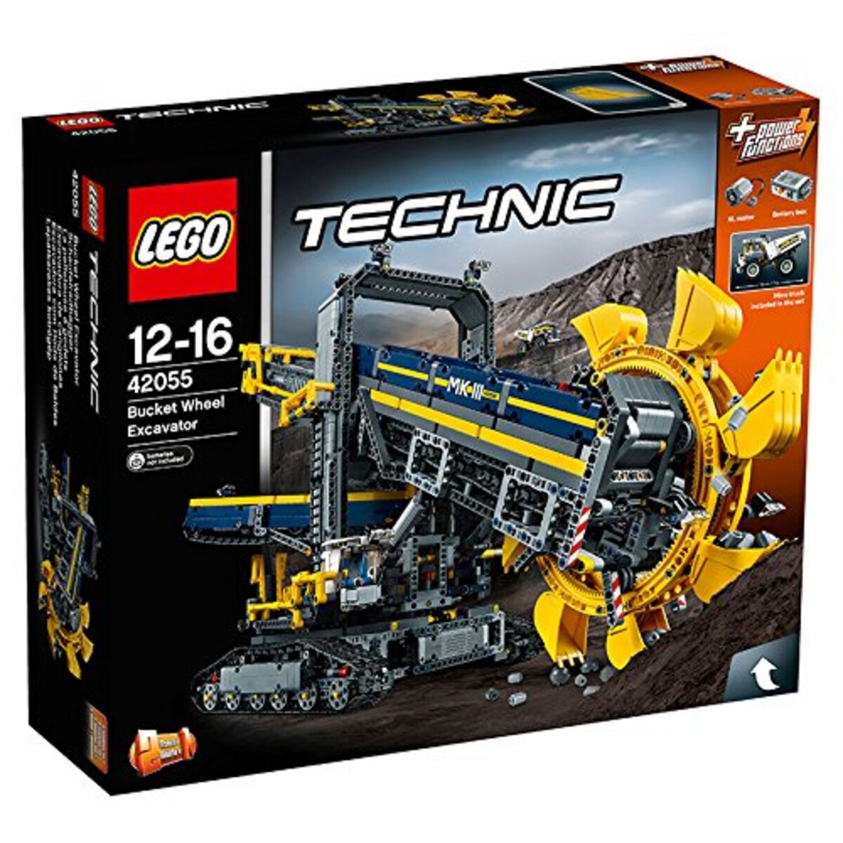 LEGO 42055 Technic La pelleteuse à godets
