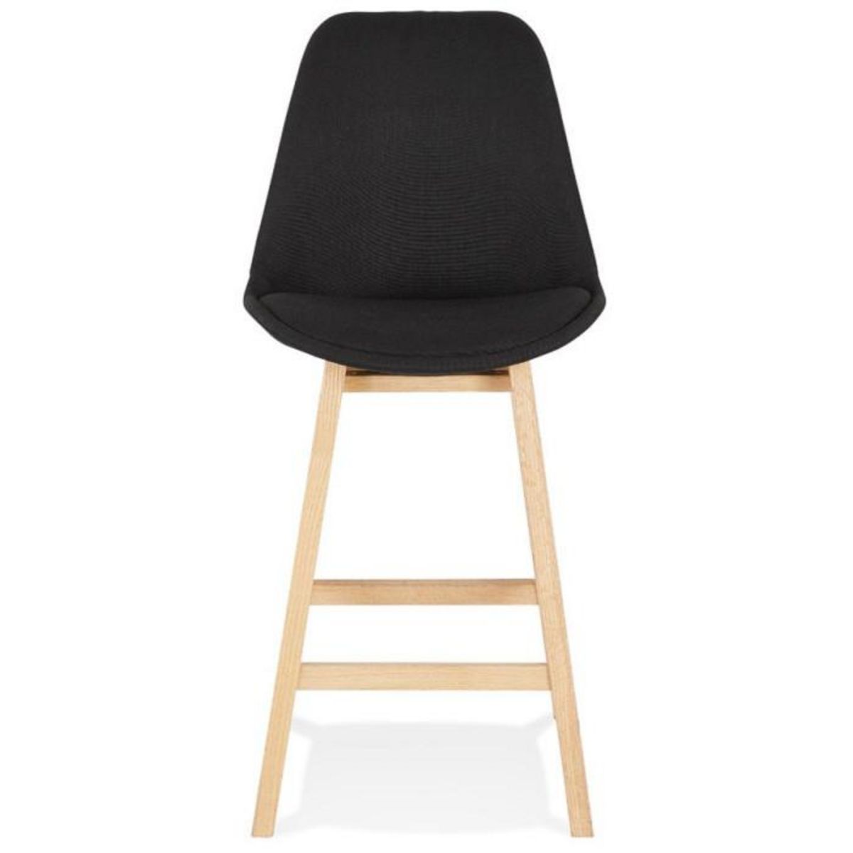 Paris Prix Tabouret de Bar Design  Betona  102cm Noir & Beige