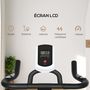 Voir la diapositive 4 : HOMCOM Vélo d'appartement cardio - vélo biking - écran LCD multifonction, selle, guidon réglable, volant inertie 8 Kg - acier bleu noir