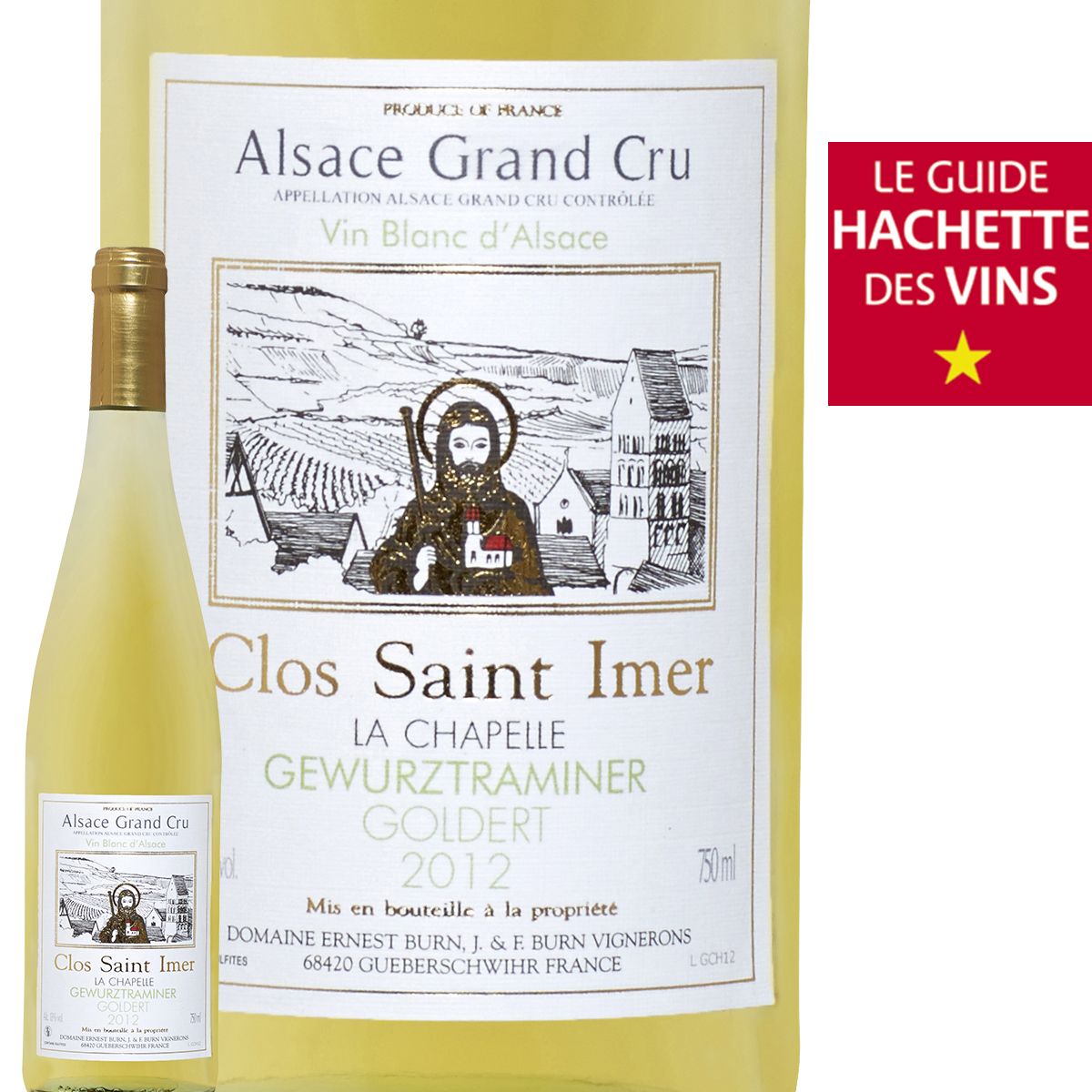 Clos Saint Imer Gewurztraminer Grand Cru Goldert Blanc 2012