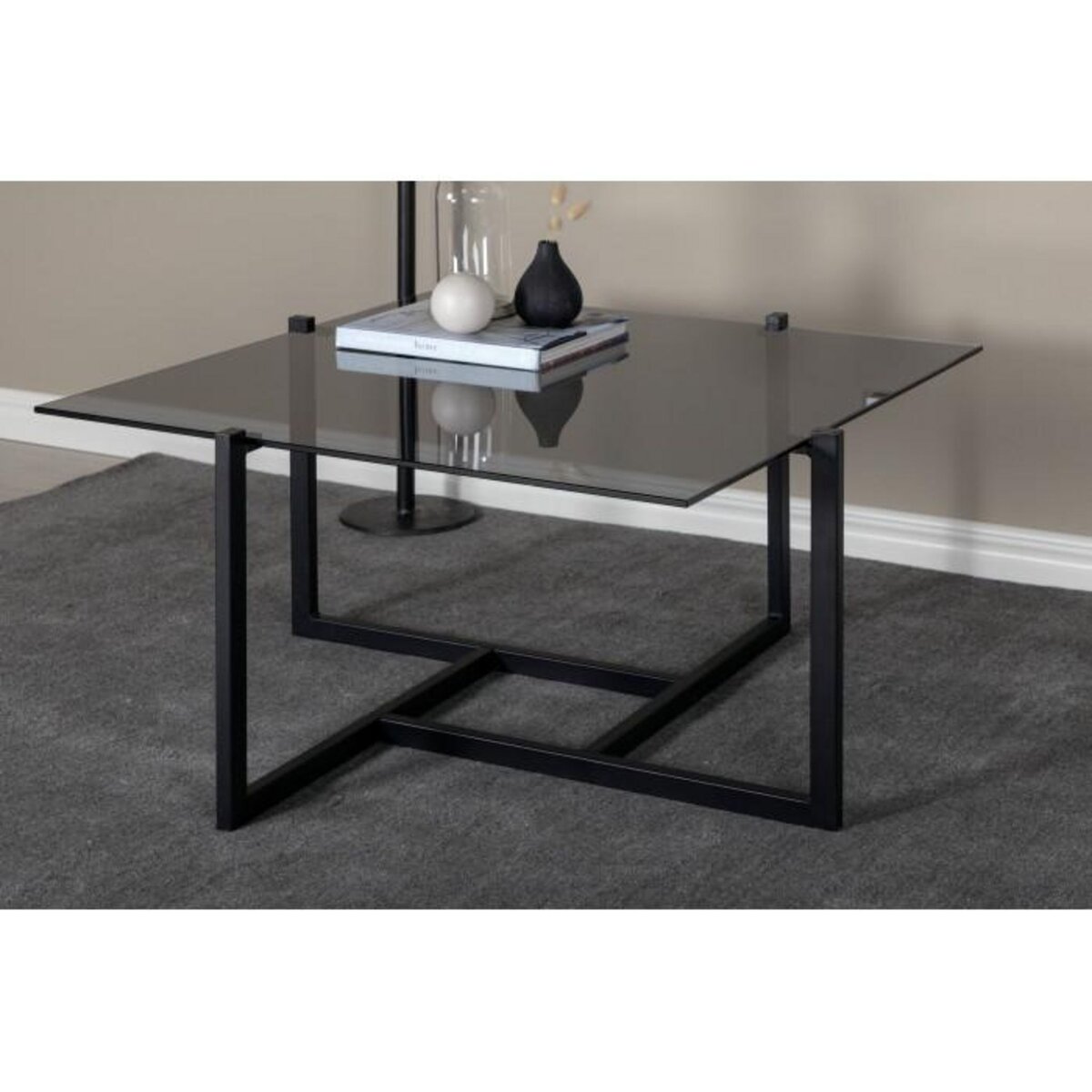 Paris Prix Table Basse Design  Hybrid  80cm Noir