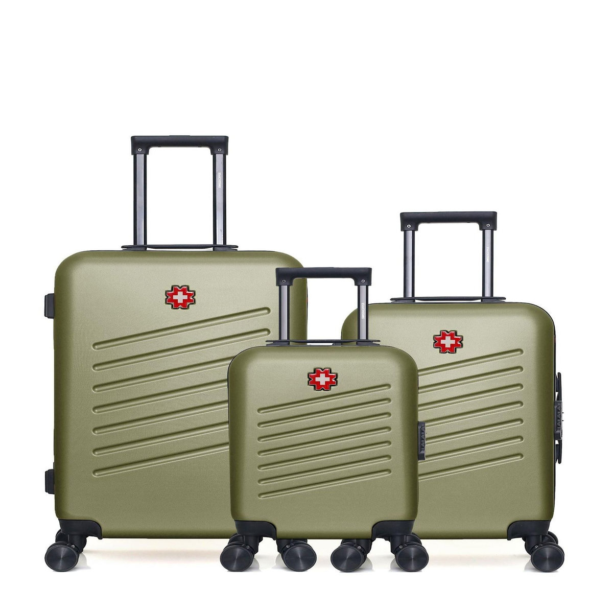 SWISS KOPPER SWISS KOPPER - Lot de 3 - Valises weekend, cabine et cabine XXS ZURICH