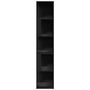 Voir la diapositive 5 : VIDAXL Armoire d'angle Noir 33x33x164,5 cm Bois d'ingenierie